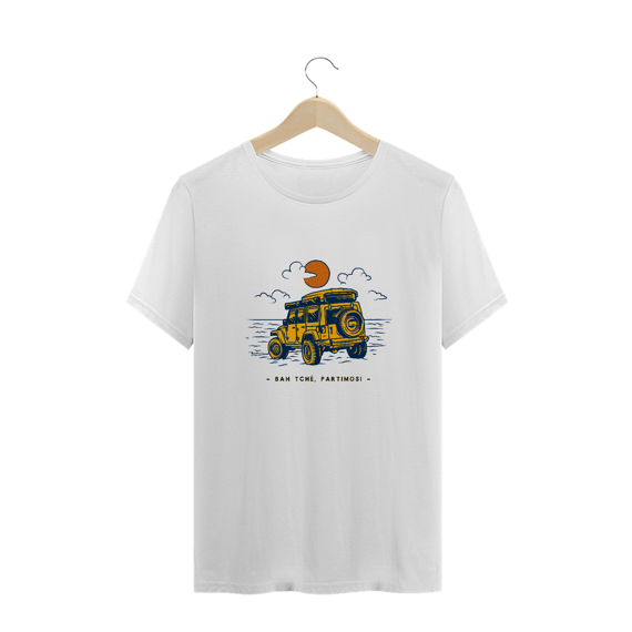 Camiseta Plus Size Rumo ao Sol  Bah Tchê Partimos