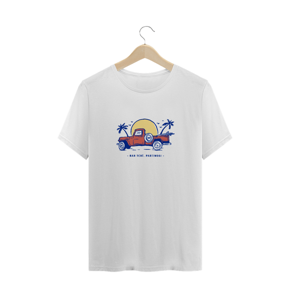 Camiseta Plus Size  Bah Tchê Partimos
