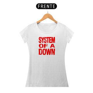 Nome do produto SOAD - Baby look