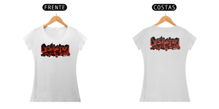 Nome do produto Destruction - Feminina (Frente/Costas)