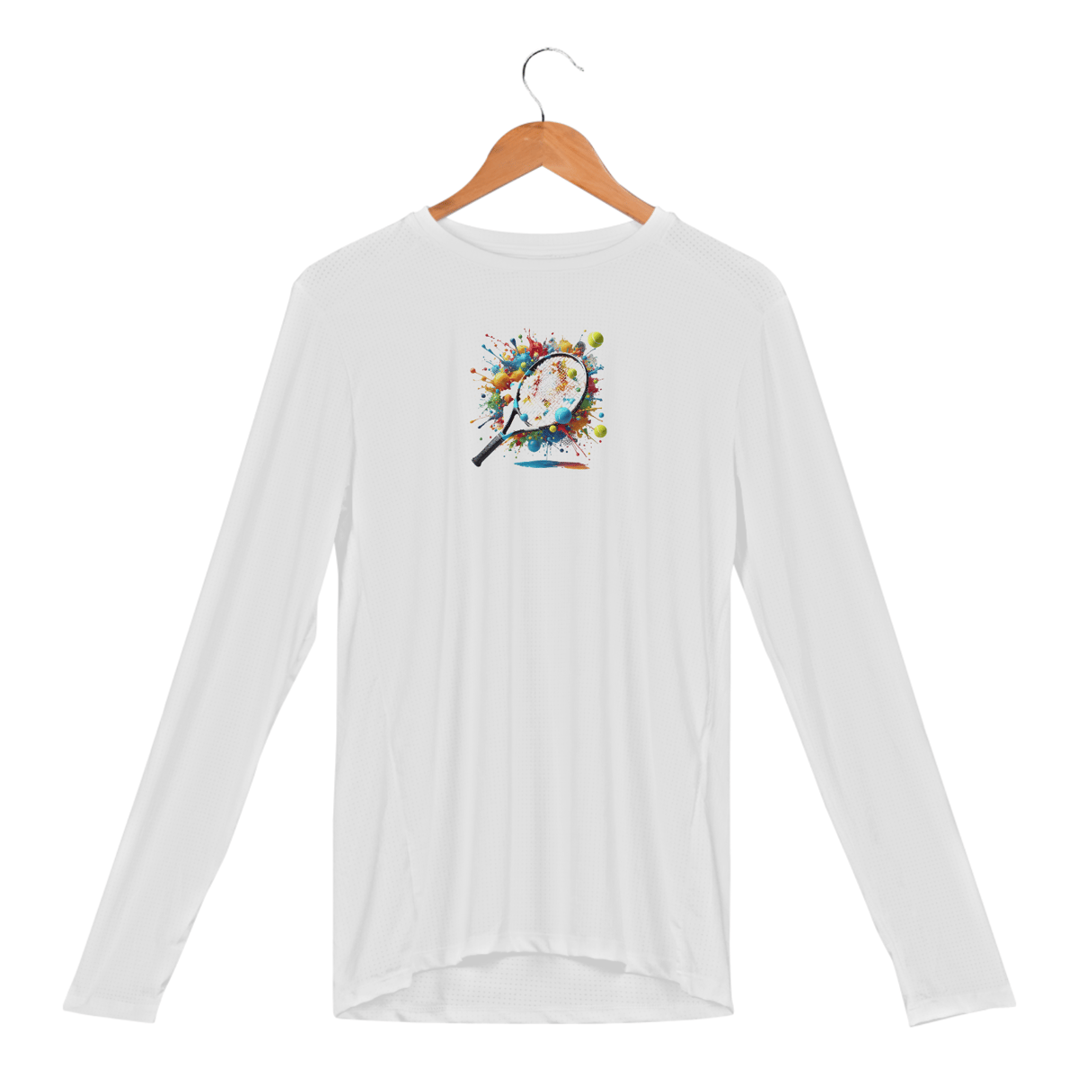 Nome do produto: Camiseta Manga Longa Masc. Sport Dry UV - Performance - Para Jogo