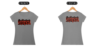 Nome do produto Destruction - Feminina (Frente/Costas)