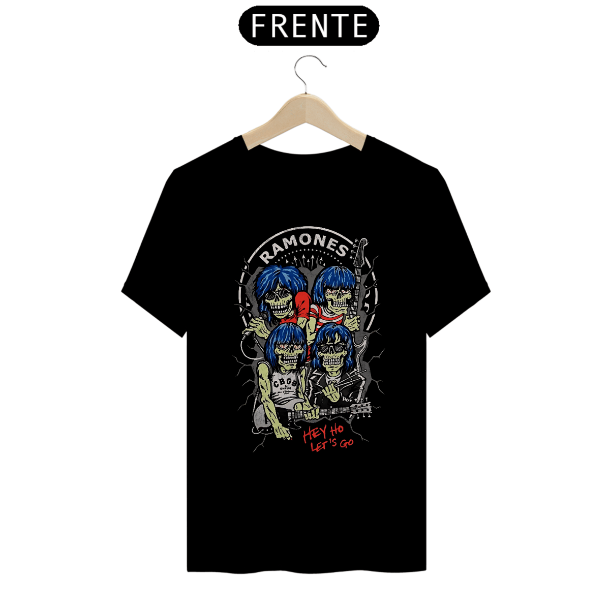 Nome do produto: Ramones - Unissex 