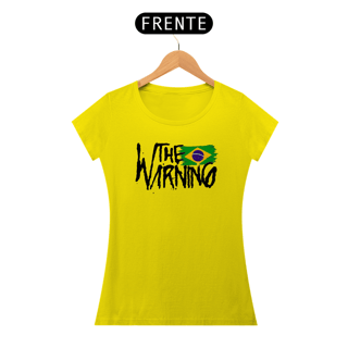 Nome do produtoCamiseta The Warning BR Logo Preta Feminina