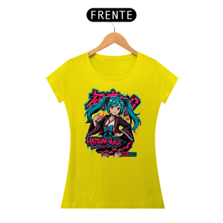 Nome do produtoCamiseta Hatsune Miku TWG Arts HG Feminina