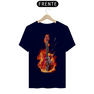 Nome do produtoCamiseta Heavy Gift Guitar Fire Unissex
