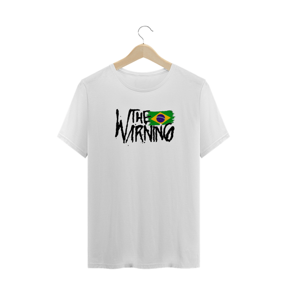 Camiseta The Warning BR Logo Preta Plus Size