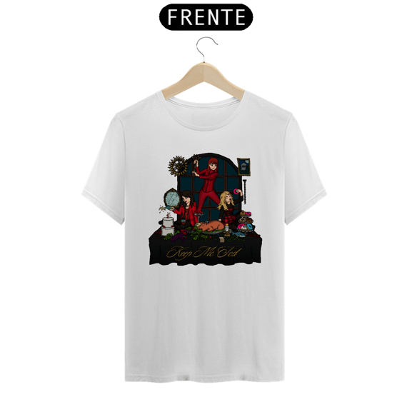 Camiseta Keep Me Fed KMF Unissex (First Anniversary)