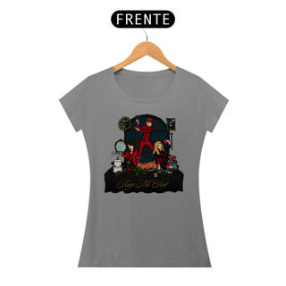 Nome do produtoCamiseta Keep Me Fed KMF Feminina (First Anniversary)