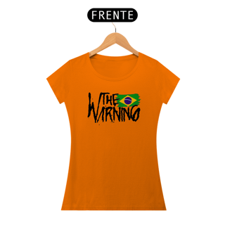 Nome do produtoCamiseta The Warning BR Logo Preta Feminina