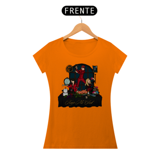 Nome do produtoCamiseta Keep Me Fed KMF Feminina (First Anniversary)