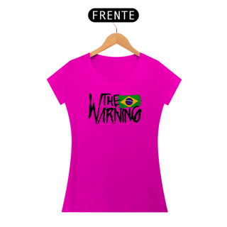 Nome do produtoCamiseta The Warning BR Logo Preta Feminina