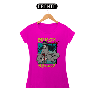 Nome do produtoCamiseta Error TWG Arts Feminina
