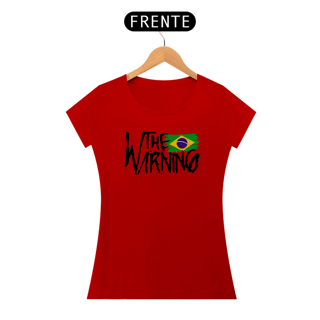 Nome do produtoCamiseta The Warning BR Logo Preta Feminina