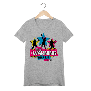 Nome do produtoCamiseta The Warning Lollapalooza 2026 Feminina