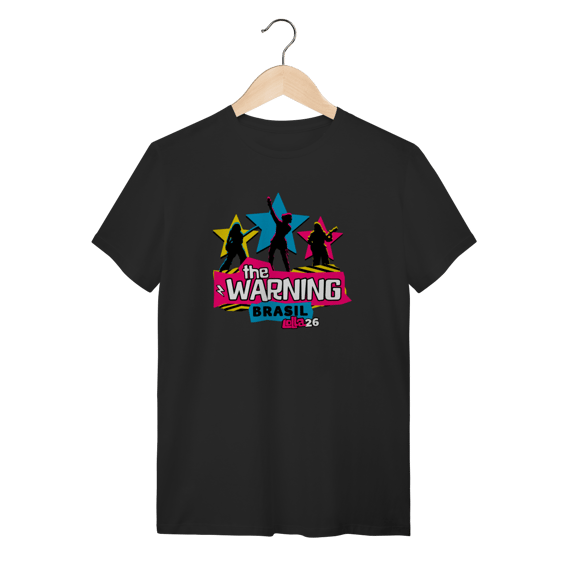 Camiseta The Warning Lollapalooza 2026 Unissex