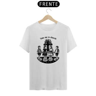 Nome do produto T-shirt Take me to church