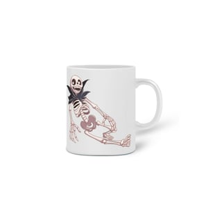 Nome do produto CANECA MORCEGOZIAS ESQUELETO - CAZUM8