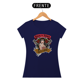 Nome do produto Sweet Guns - Modelo Logotipo Baby Look