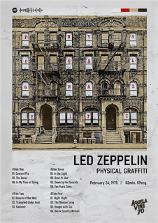 Nome do produto Poster Led Zeppelin - Physical Graffiti