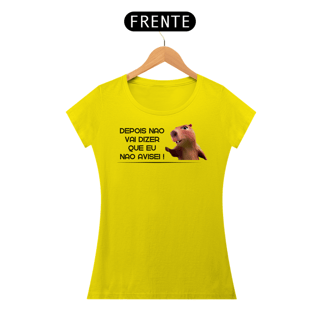 Nome do produto Depois não vai dizer