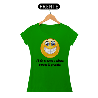 Nome do produto Só não esquece a cabeça