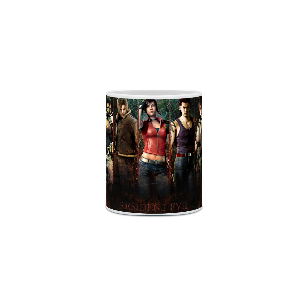Nome do produto: Caneca Resident Evil Herois