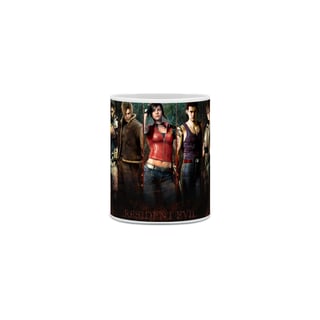 Caneca Resident Evil Herois