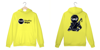 Nome do produtoMoletom Canguru Wealthy Ninjas b