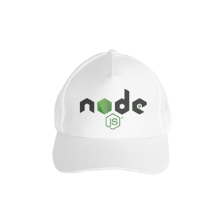 Boné Branco NodeJS