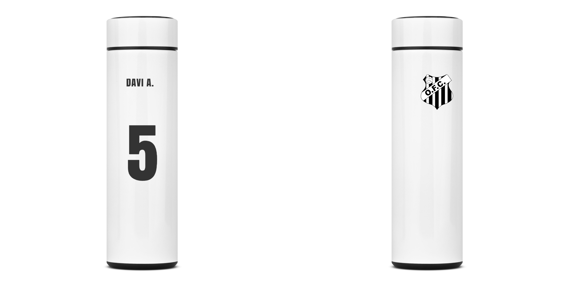 Davi A. GoalKeeper/Goleiro Thermal Bottle/Garrafa Térmica