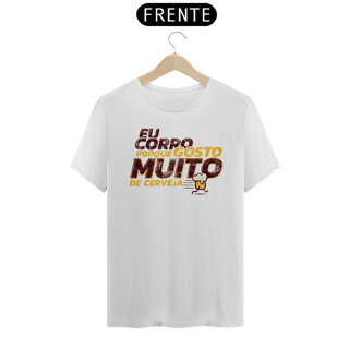 Nome do produto Camiseta Eu corro porque gosto muito de cerveja