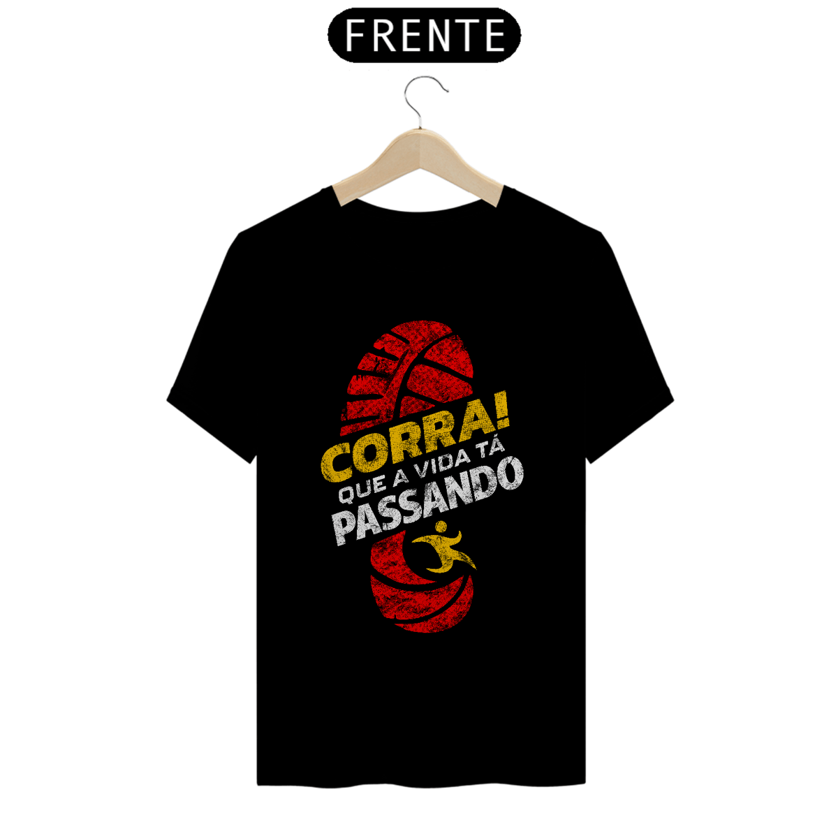 Nome do produto: Camiseta Motivacional de Corrida – \