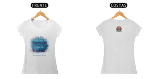 Nome do produto Camiseta Baby Look - Immanuel Kant