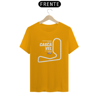 Nome do produto Camiseta Pistas - Cascavel - Estampa Branca