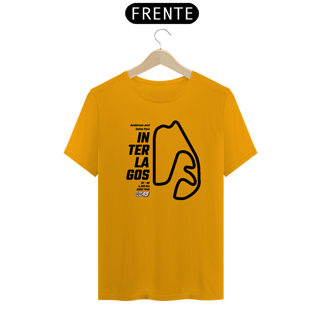 Nome do produto Camiseta Pistas - Interlagos - Estampa Preto