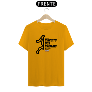 Nome do produto Camiseta Pistas - Circuito dos Cristais - Estampa Preta