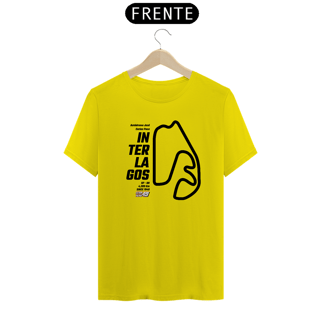 Nome do produto Camiseta Pistas - Interlagos - Estampa Preto