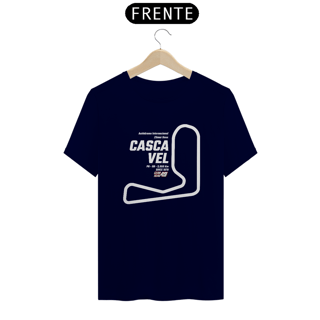 Nome do produto Camiseta Pistas - Cascavel - Estampa Branca