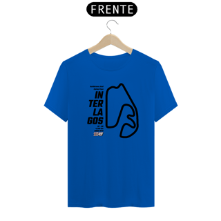 Nome do produto Camiseta Pistas - Interlagos - Estampa Preto