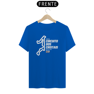 Nome do produto Camiseta Pistas - Circuito dos Cristais - Estampa Branca