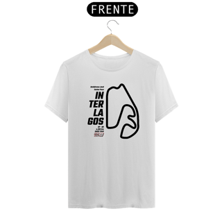 Nome do produto Camiseta Pistas - Interlagos - Estampa Preto