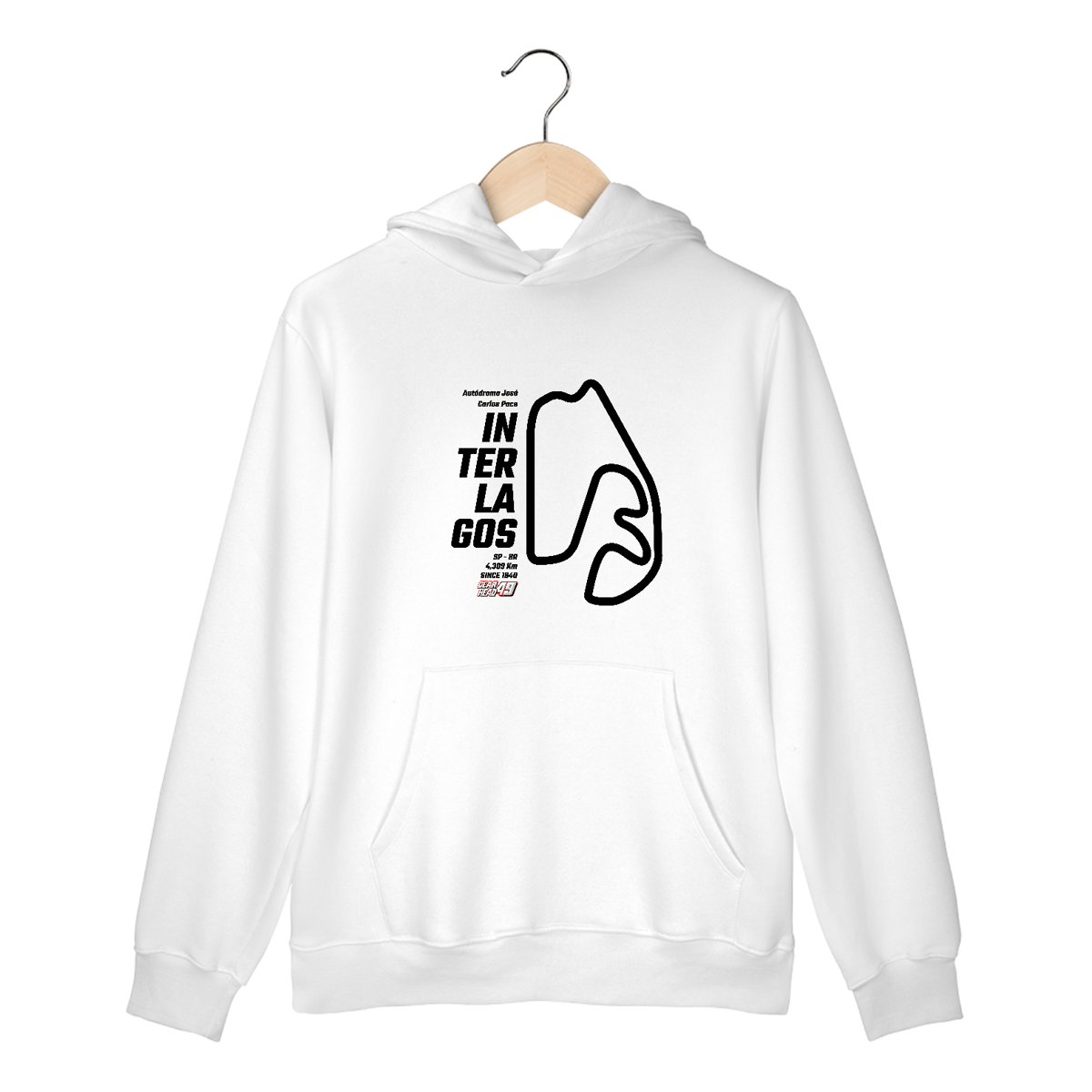 Nome do produto: Blusa Pistas - Interlagos - Estampa Preta