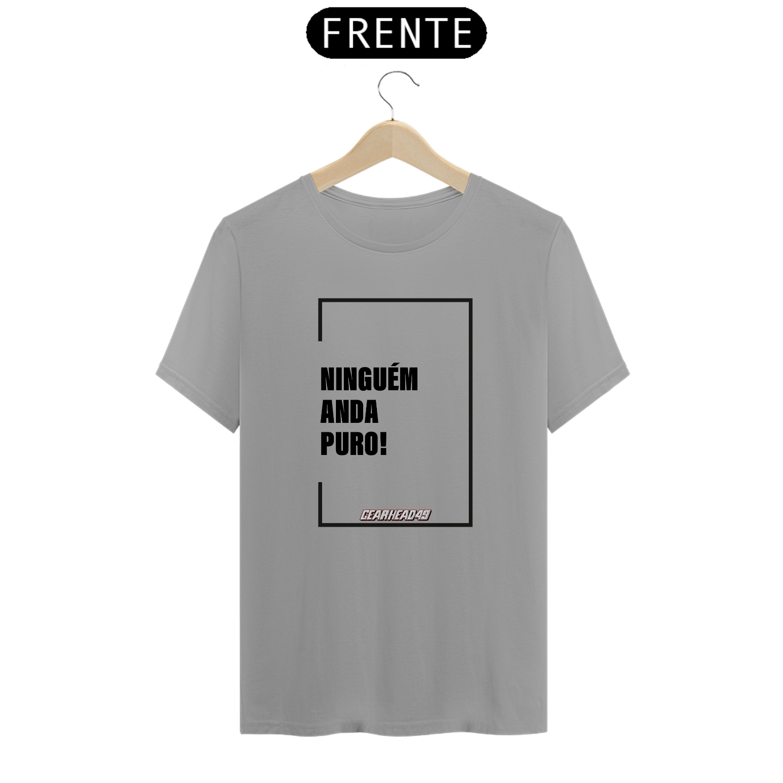 Camiseta N A P - Estampa Preta