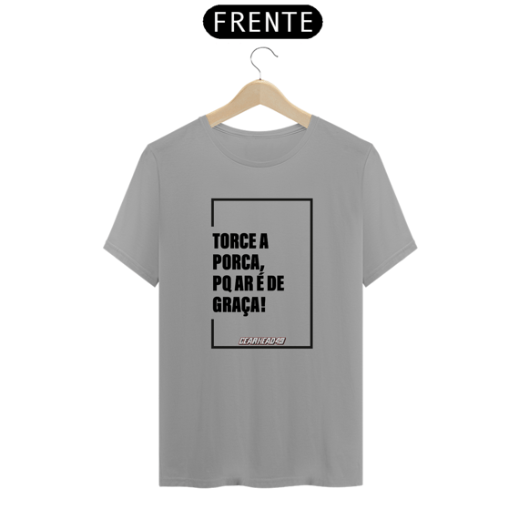 Camiseta Torce a Porca - Estampa Preta