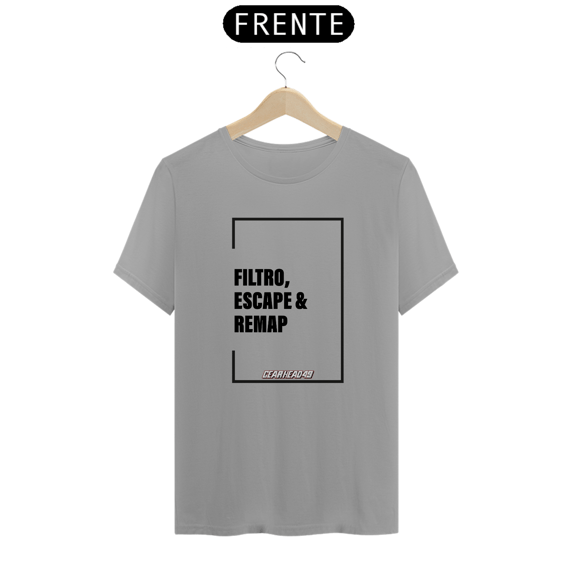 Camiseta F, E & R - Estampa Preta
