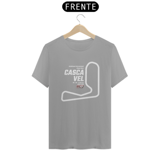 Nome do produto Camiseta Pistas - Cascavel - Estampa Branca