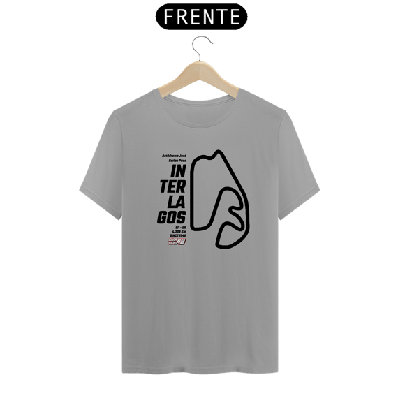 Camiseta Pistas - Interlagos - Estampa Preto
