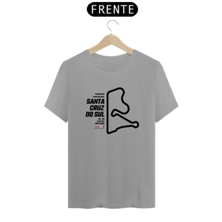 Camiseta Pistas - Santa Cruz do Sul - Estampa Preto