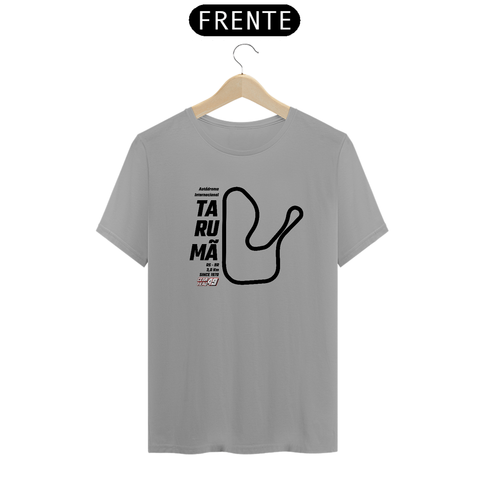 Camiseta Pistas - Tarumã - Estampa Preto